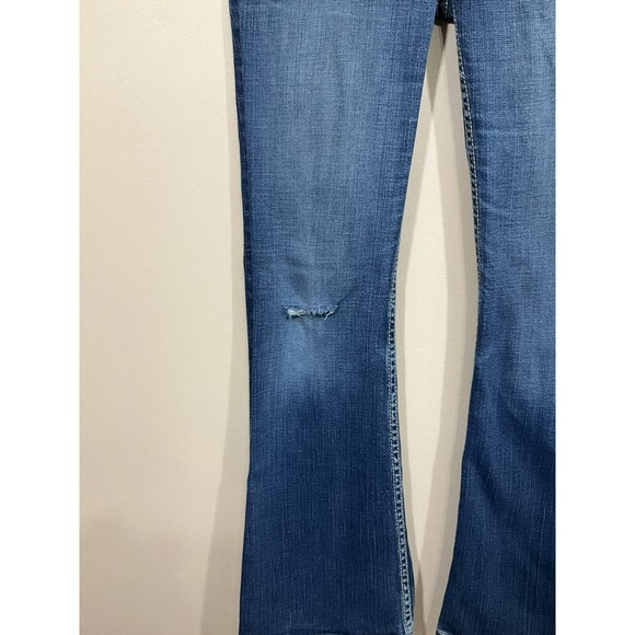 Buckle BKE Culture Womens Bootcut Jeans 27x29.5 (29x28) Blue Low Rise Dark Wash - Picture 4 of 9